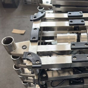 ميزان طاولة مقاوم للماء من الفولاذ المقاوم للصدأ 304 مقاس 30x40 سم، 100 كجم