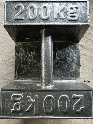 وزن اختبار معايرة الحديد الزهر