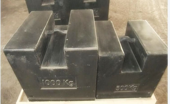 وزن اختبار الحديد الزهر 500 كجم M1 20 كجم 10 كجم للرافعة ، وزن الحديد الزهر لوزن المصعد