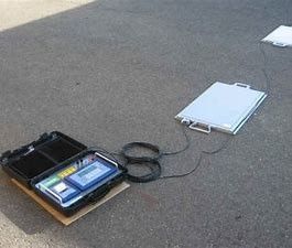 15T الألومنيوم وزن المركبة الموازين المحورية مع شاشة LCD